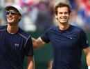 Murray brothers carry Britain to brink of Davis Cup semi-final