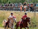 It was a crazy day at Tour de France