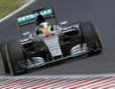 Hamilton on cloud nine after Hungary pole