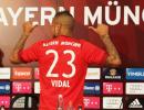 It's sealed! Vidal completes $44 million move to Bayern