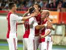 CL Qualifier: Ajax squander two-goal lead against 10-man Rapid Vienna