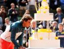 PHOTOS: Birthday boy Nadal takes the cake at Roland Garros