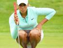 It's all in the family! Tigers niece, Cheyenne, shares LPGA lead