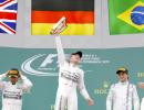 Rosberg gets the jump on Hamilton in Austria