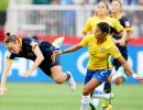 SHOCKING! Australia knock Brazil out of Women's World Cup