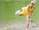 Wozniacki survives scare to reach Eastbourne quarters