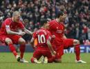 EPL: Brilliant Coutinho hands Liverpool victory over City