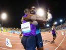 Gatlin storms to 9.74 seconds 100m lifetime best