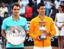 Djokovic over-runs Federer to win in Rome