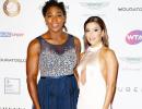 PHOTOS: Tennis stars Serena, Caroline party with Eva Longoria