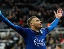 Leicester's Vardy dominates European football weekend