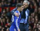 Mourinho is best manager, Hazard says while dismissing reports of rift