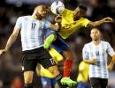 No Messi, no Neymar in WC qualifiers: Giants Brazil, Argentina lose