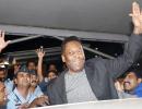 Pele gets warm reception in New Delhi