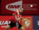 Saina's shock loss marks bad day for Indian shuttlers at Denmark Open