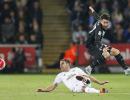 EPL PHOTOS: Krikic penalty gives Stoke victory at Swansea