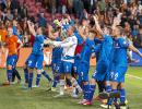 Euro qualifiers PHOTOS: Iceland beat horrendous Dutch