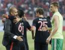 Champions League PHOTOS: Bayern see off Olympiakos; Roma hold Barca