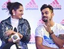 Virat, Sania have some healthy advice for young sportspersons...