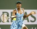 Charleston: Venus powers on, while it's curtains down for Bencic