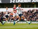 EPL PHOTOS: Tottenham thrash United, keep up the pressure on leaders Leicester