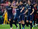 Champions League PIX: Atletico stun Barcelona at fortress