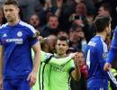 EPL PHOTOS: Aguero hat-trick keeps City on the rise; sinks Chelsea