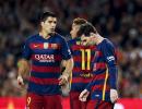 Tiring 'MSN' trident shouldering blame for Barcelona slump