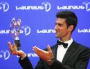 Dominant Djokovic, Serena claim top honours at Laureus Sports Awards