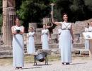 PHOTOS: Sun god Apollo presides over final Olympic flame rehearsal