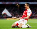 PHOTOS: Arsenal record 500th EPL win and leapfrog City to go third