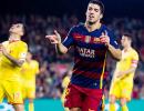 Footballers of the weekend: Suarez shines in Europe