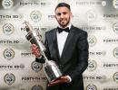 Mahrez first ever Leicester player to be named PFA Player of the Year