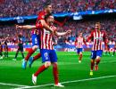 Champions League PIX: It's all Saul as Atletico go one up over Bayern