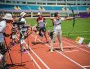 India's women's team in archery World Cup final