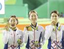 PHOTOS: The gold medallists on Day 2 at the Games