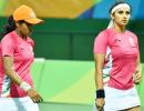 Sania-Prarthana go down fighting to Zhang-Peng