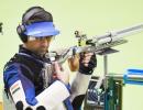 Abhinav Bindra misses 10m Air Rifle medal by whisker