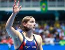 Ledecky smashes record in 800m to take freestyle treble