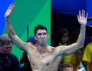 Golden send-off for Phelps as US wins 4 x 100 relay