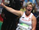 Poland's Wlodarczyk sets women's hammer world record