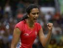 Saina shocked; Sindhu, Srikanth keep badminton medal hopes alive