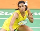 I'm just focused on my next match: PV Sindhu