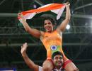 Sakshi thanks Sushil, Yogeshwar Dutt