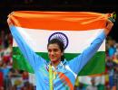 Really happy to win a silver: Sindhu