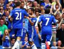 PHOTOS: Chelsea top after one-sided victory; United edge past Hull