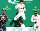 Belgian GP: Rosberg eases to victory, Hamilton third