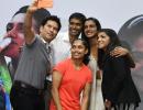 PHOTOS: Sindhu, Sakshi, Dipa, Gopichand presented swanky BMW