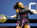 US Open PHOTOS: Williams sister act through to second round