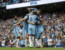 Manchester City go top with win over West Ham